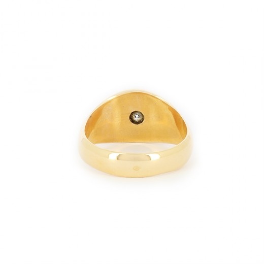 Bague diamant en or jaune 18k diaments 