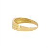 Bague or jaune solitaire