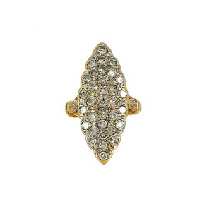 Bague Marquise Diamants en...