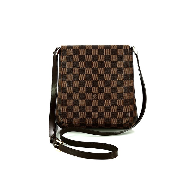 Sac Musette Salsa PM en toile damier ébène - Louis Vuitton