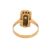 Bague or perles
