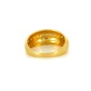 Bague en or jaune 18k et diamants