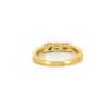 Bague en or jaune 18k et diamants