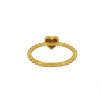 Bague Coeur diamants en or jaune 