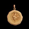 Médaille Coq et Viking 