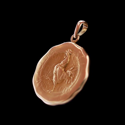 ANCIEN PENDENTIF GAULOIS En Bronze EUR 22,00 - FR