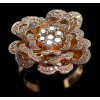 Bague Fleur DiamantÃ©e