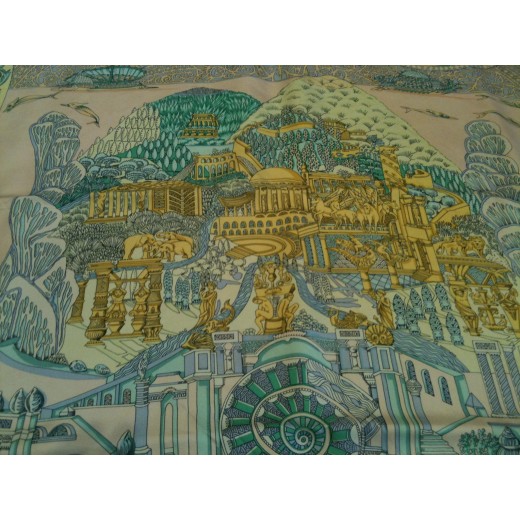 Carré Hermes "L'Atlantide "