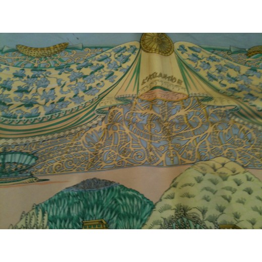 Carré Hermes "L'Atlantide "
