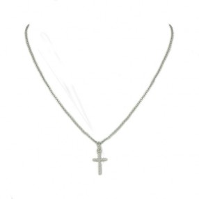 Collier Swarovski Croix en...