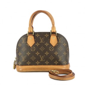 Sacs Louis Vuitton Alma BB Vert d'occasion