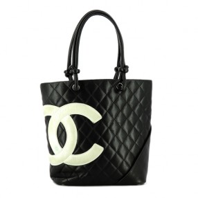 Sac Chanel Cambon en cuir...