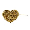 Broche Yves Saint Laurent Coeur