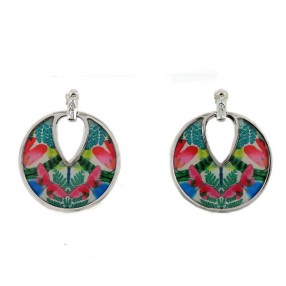 Boucles d'oreilles Christian Lacroix Caribe