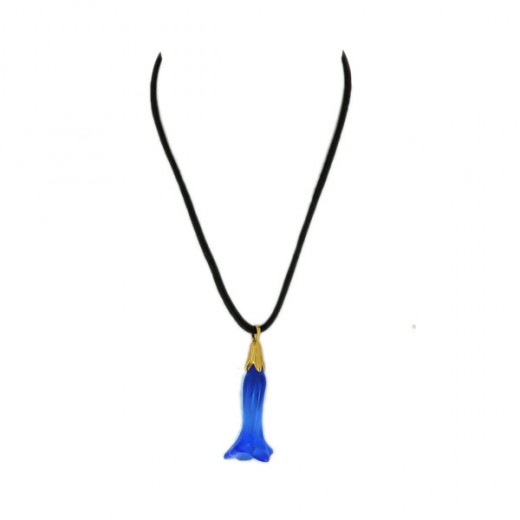 Collier Daum Jasmin bleu