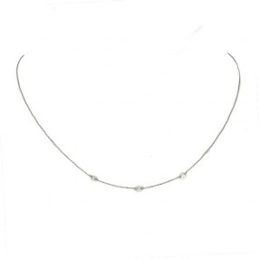 Collier Djula 3 diamants en...