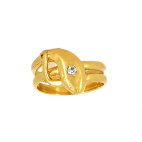 Bague Serpent ancienne en...
