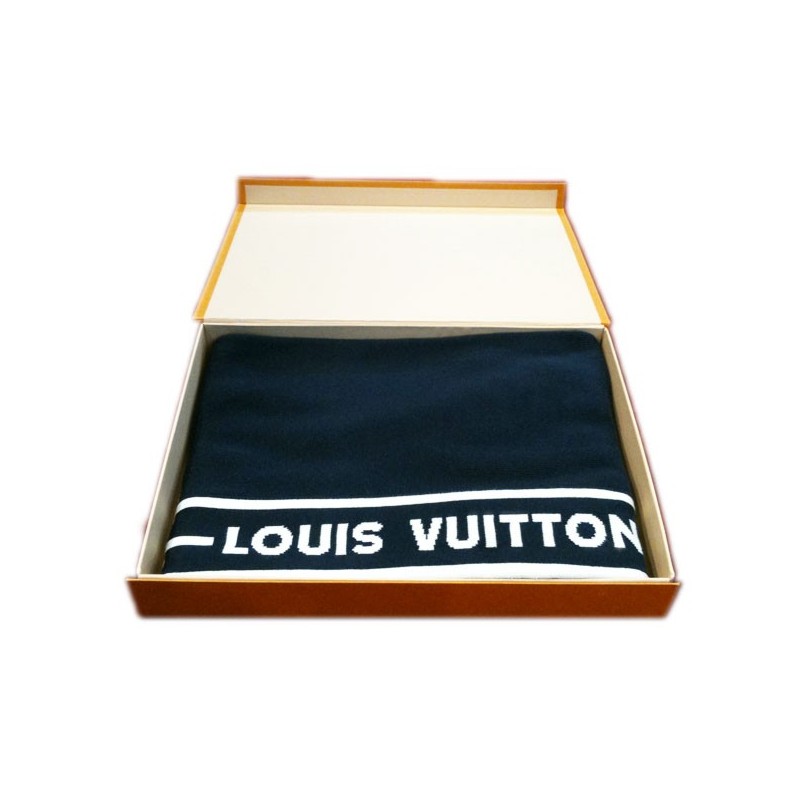 Echarpe Louis Vuitton Marine en Coton - 32491143