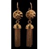 Boucles d'oreilles pompons