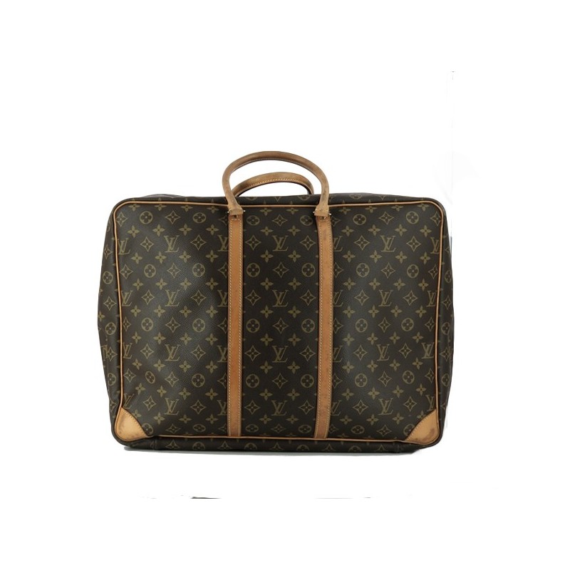 sac de voyage louis vuitton sirius 50 en toile monogram marron et