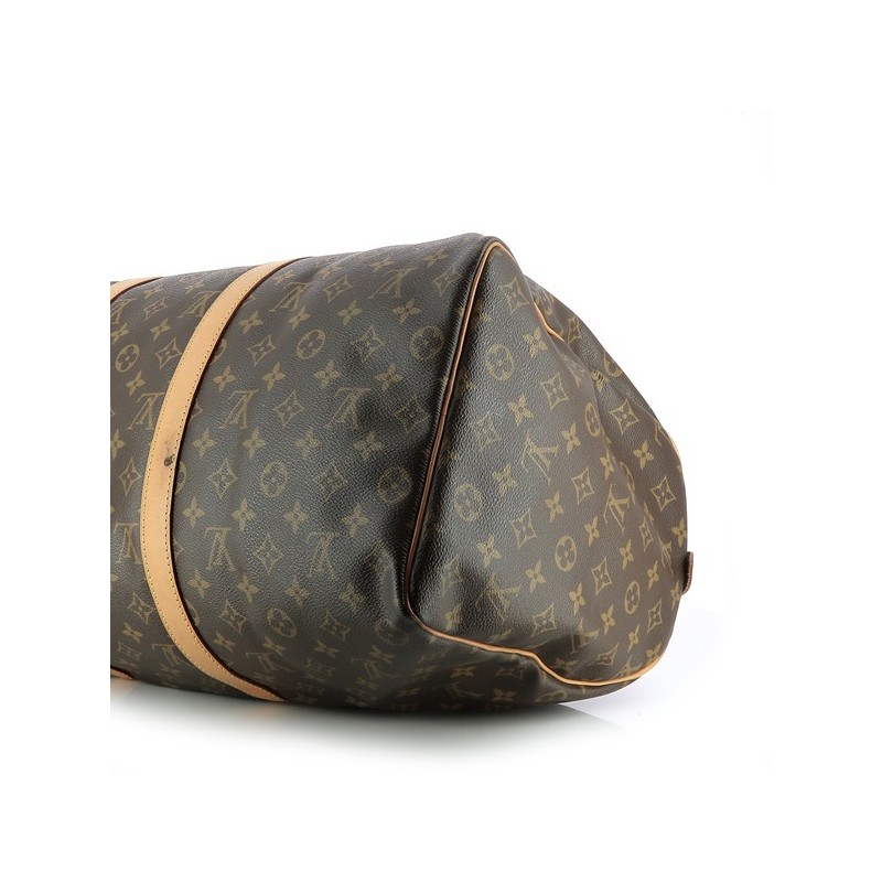 Sac Keepall 50 LOUIS VUITTON toile mongram - VALOIS VINTAGE PARIS