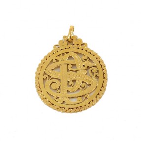 Pendentif ancien monogramme...