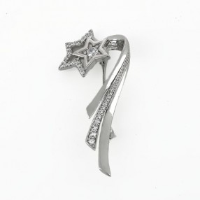 Broche Etoile en argent