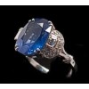 Bague Saphir de 8.85 carats Diamants