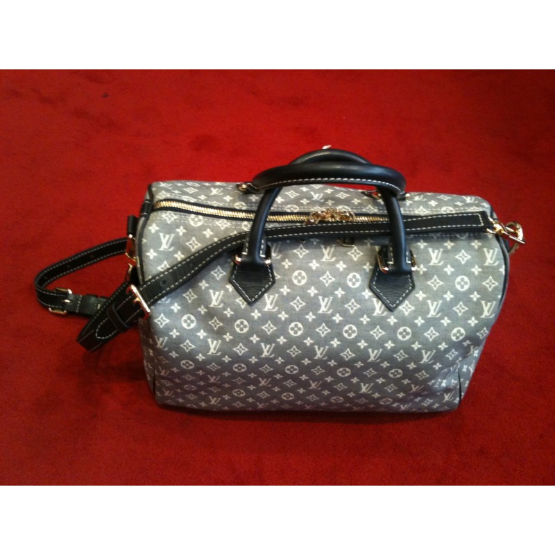 Sac Louis Vuitton Speedy 30 en tissu monogram Idylle