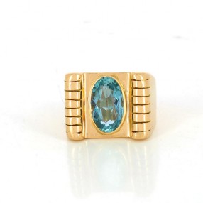 Bague Ancienne en Or et...
