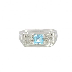 Bague en Or Diamants et...