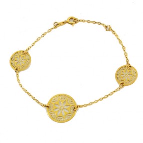 Bracelet en or jaune