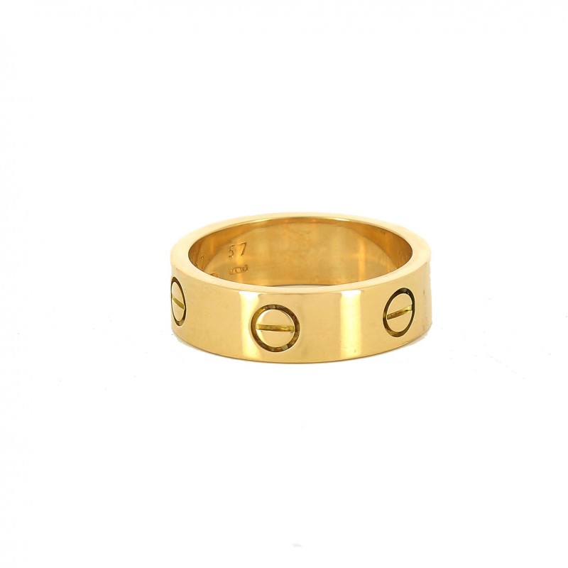 Bague Cartier Love en or jaune