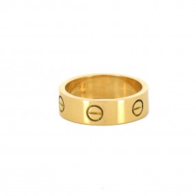 Bague Cartier Love en or jaune