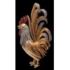 Broche coq