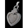 Pendentif Coeur Pavage Diamants