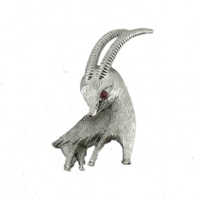 Broche Capricorne en Argent...