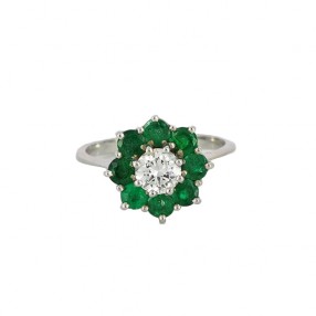 Bague Marguerite en or...