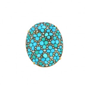 Bague de Créateur en Or...