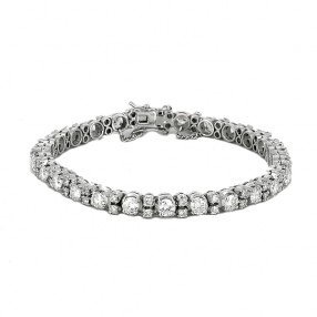 Bracelet Ligne diamants en...