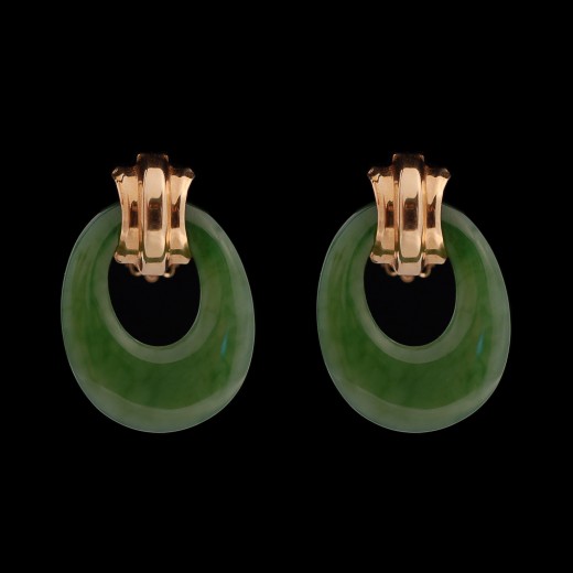 Boucles d'oreilles Jade