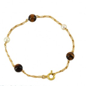 Bracelet 1980' en or jaune...