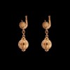 Boucles d'oreilles anciennes en or