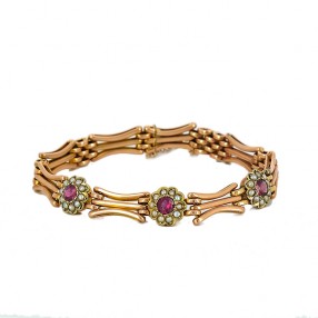 Bracelet 1910' en or rose...