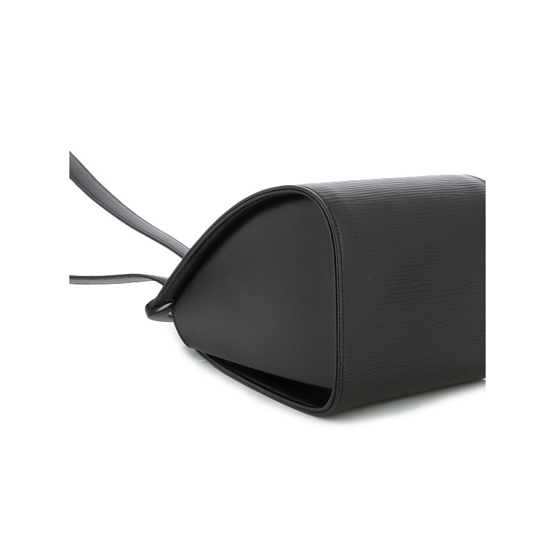 Louis Vuitton sac boite cuir épi noir