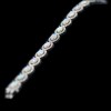 Bracelet or blanc, opales et diamants