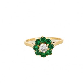 Bague Marguerite en or...