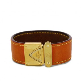 Bracelet Louis Vuitton en cuir