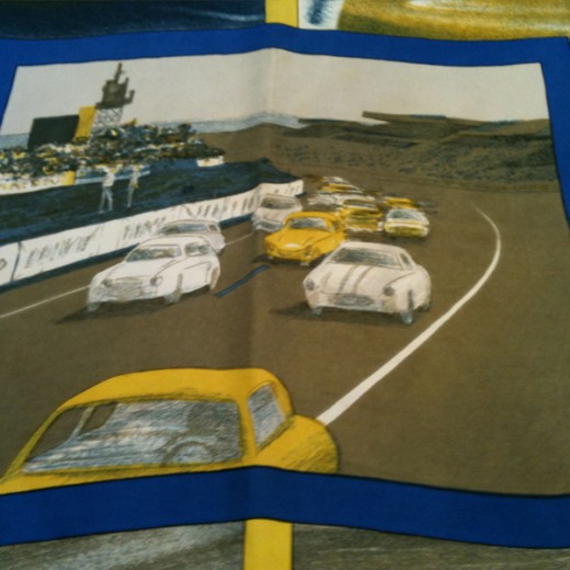 HERMES 24 Heures du Mans ルマン ネクタイ 0 Mans HERMES HERMES' du