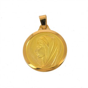 Medaille Vierge en Or 18k...